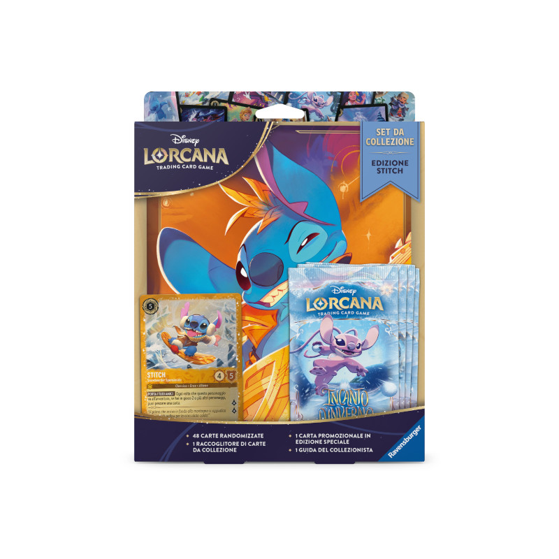 Disney Lorcana - Incanto d'Inverno (4 Buste) - Set Introduttivo da Collezione ITA